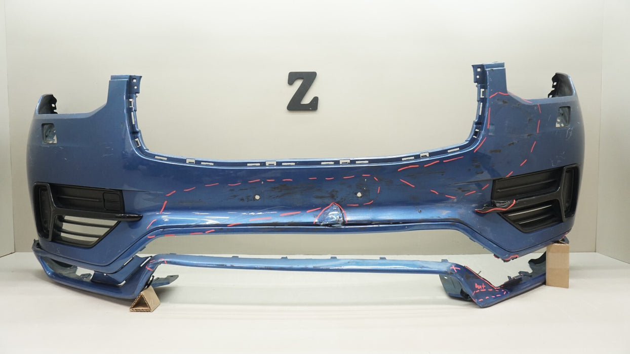 2016-2019 VOLVO XC90 FRONT BUMPER COVER PANEL OEM 31353362