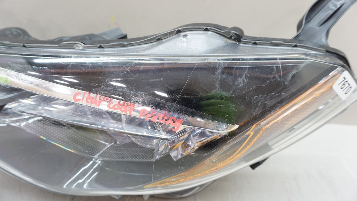 2014-2016 TOYOTA COROLLA FRONT LH LEFT DRIVER SIDE LED HEADLIGHT OEM