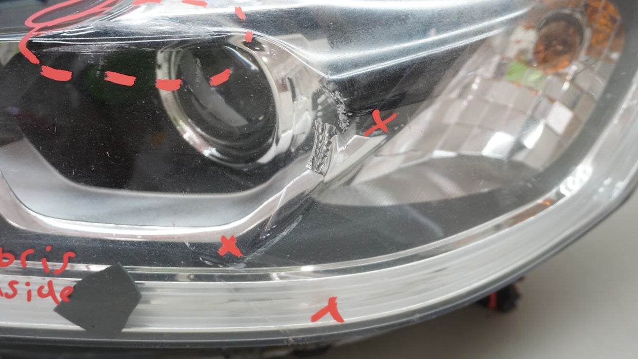 2016-2017 HONDA ACCORD FRONT LH LEFT DRIVER SIDE HEADLIGHT HALOGEN OEM
