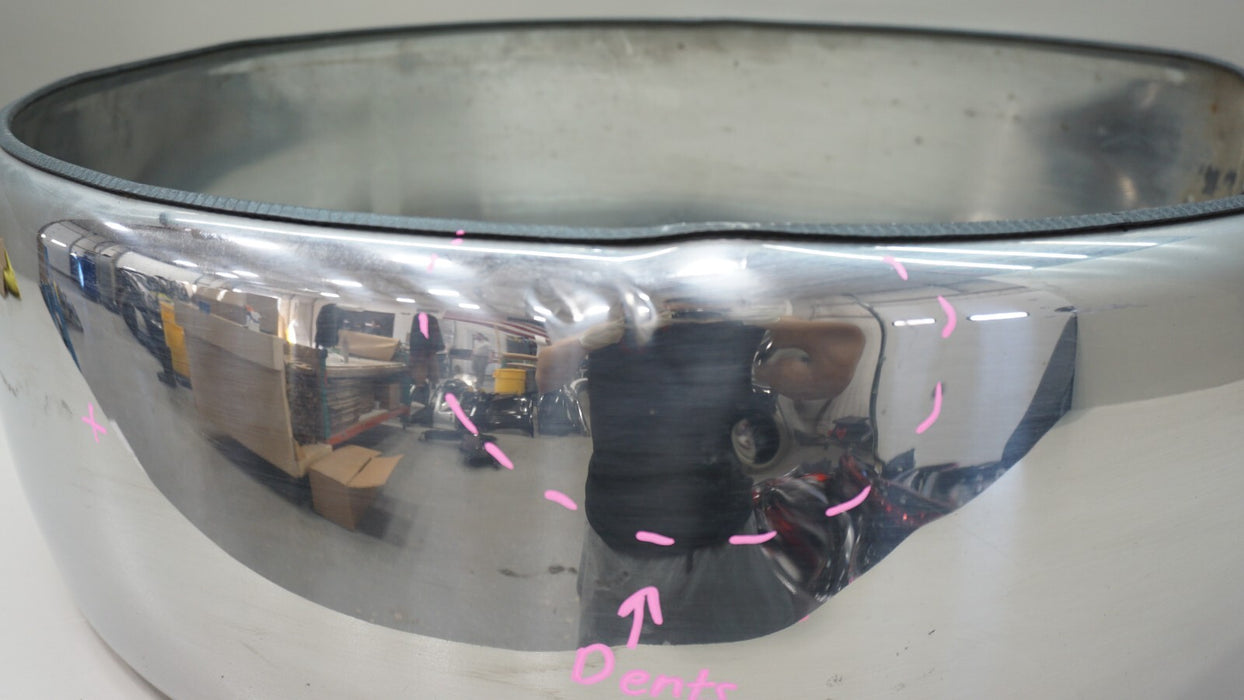 2014-2018 MERCEDES-BENZ G-WAGON REAR CHROME SPARE WHEEL COVER OEM