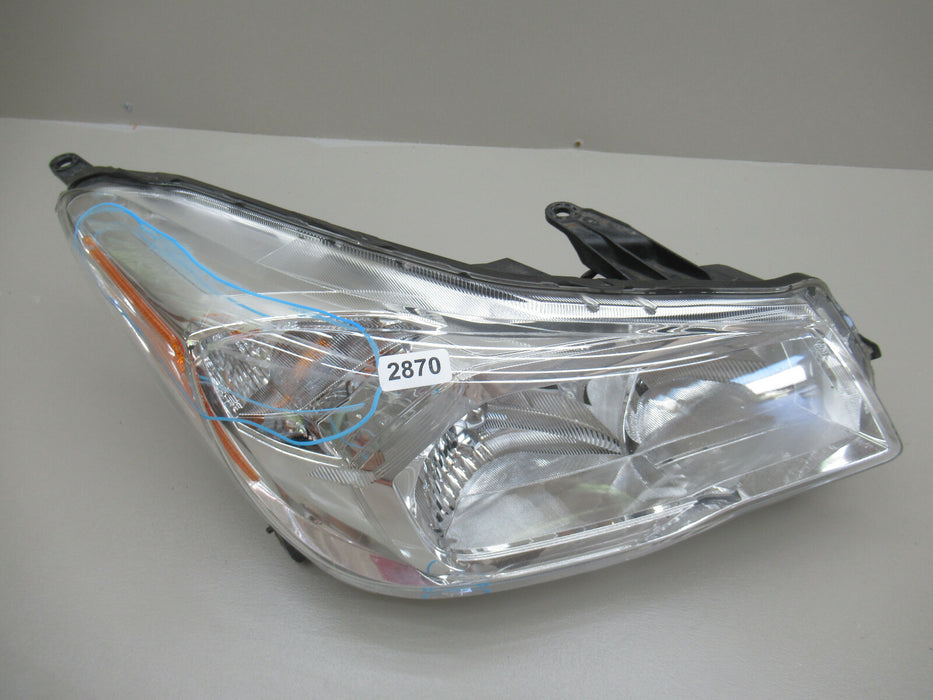 2014 2015 2016 SUBARU FORESTER RIGHT HALOGEN HEADLIGHT LAMP OEM