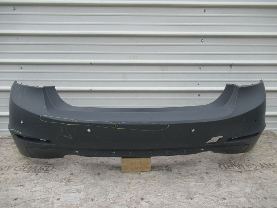2012 - 2013 BMW 3 SERIES F30 REAR BUMPER COVER PANEL BLACK AFTERMARKET OEM