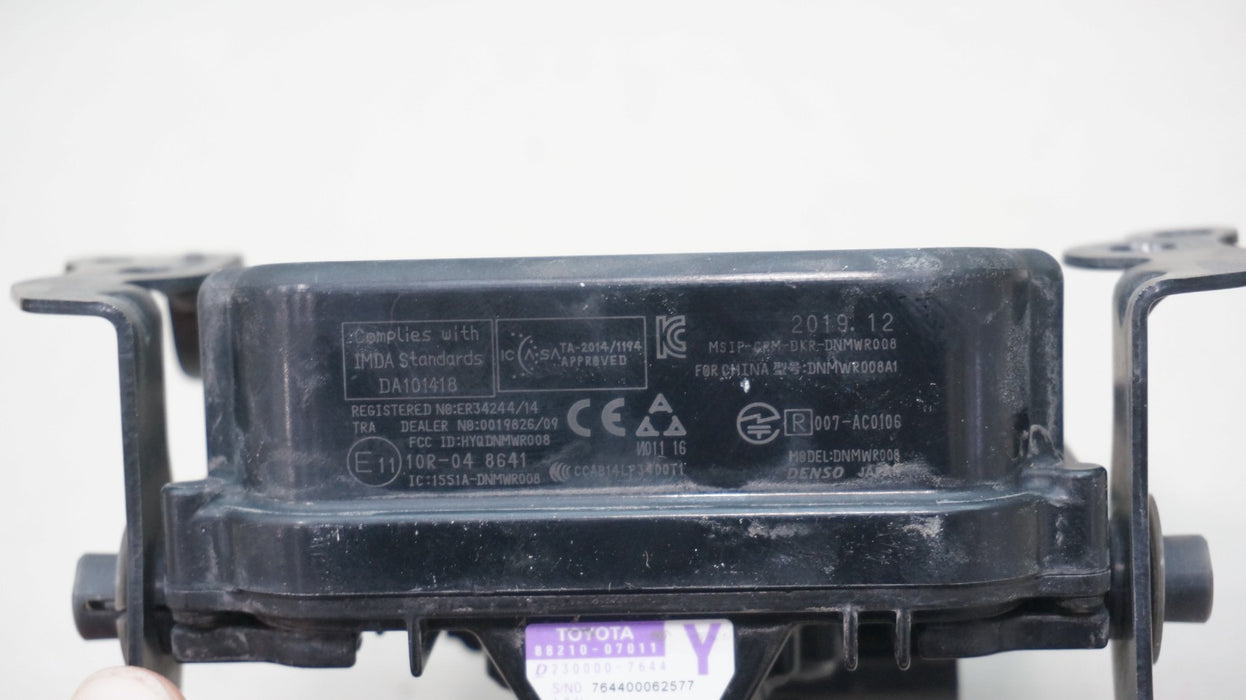 2019-2022 TOYOTA AVALON GRILLE DISTANCE RADAR MODULE SENSOR OEM 88210-07011
