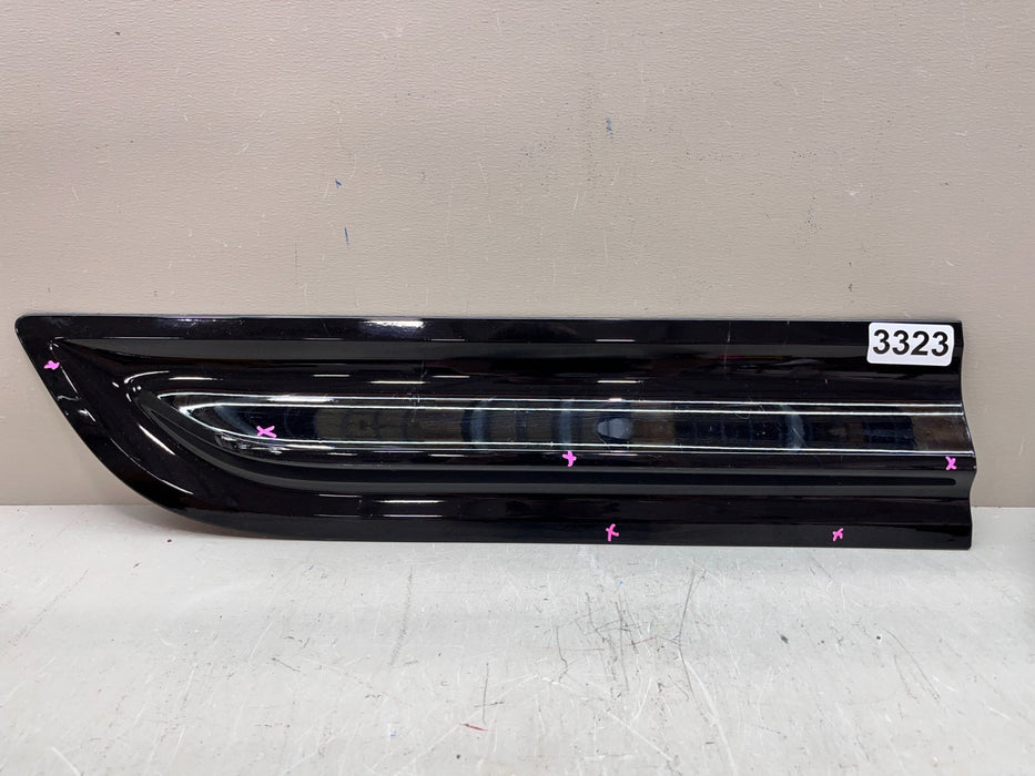 2015-2025 PORSCHE MACAN LH REAR DOOR LOWER MOLDING TRIM 95B.839.890.1R OEM