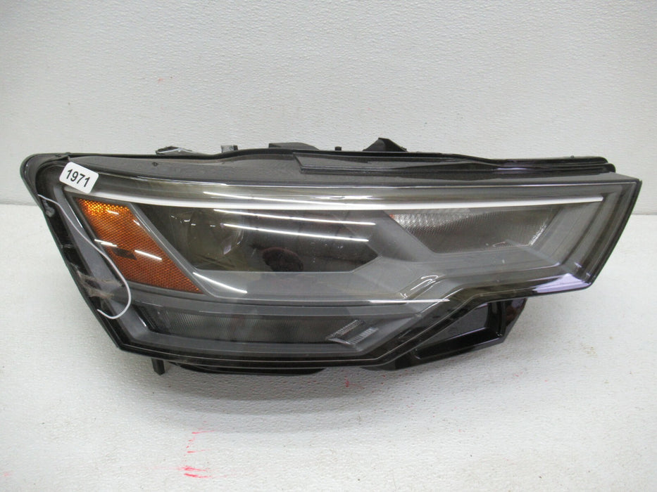 2019 - 2020 AUDI A6 QUATTRO FRONT RIGHT PASSENGER HEADLIGHT HEADLAMP LED OEM