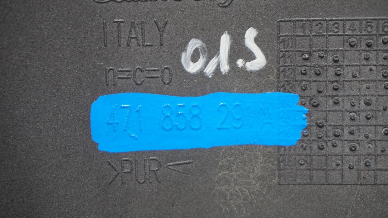 LAMBORGHINI AVENTADOR SPEEDOMETER DASHBOARD PANEL 471858291A OEM