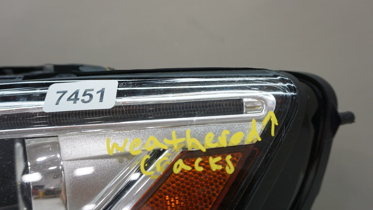 2013-2017 AUDI Q5 FRONT LEFT DRIVERS SIDE HEADLIGHT OEM XENON HID