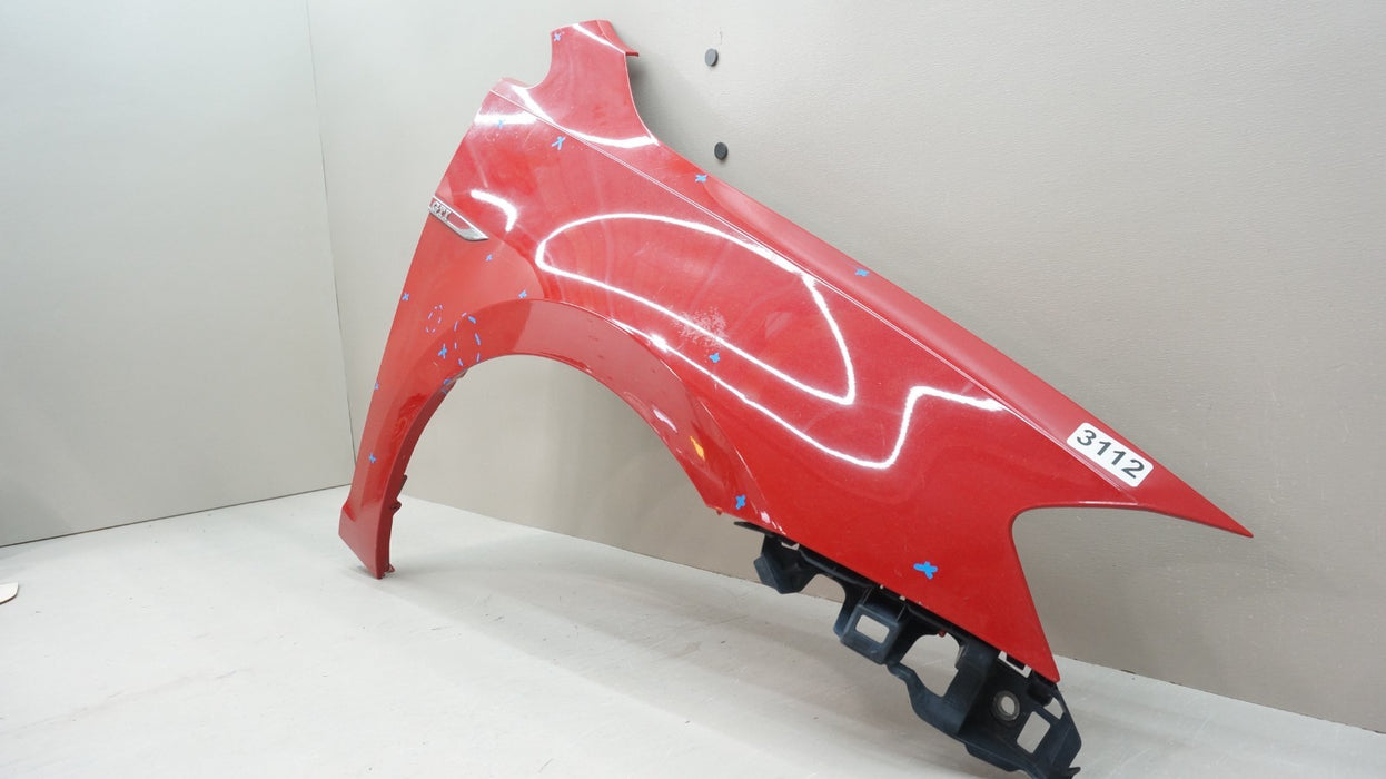 2015-2017 VOLKSWAGEN GOLF FRONT RIGHT RED FENDER OEM 2072375