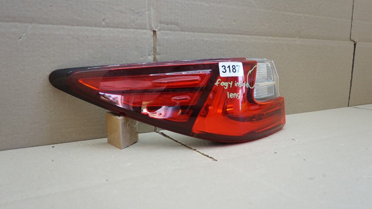 2016-2018 LEXUS ES350 REAR LEFT DRIVER SIDE TAIL LIGHT LED LAMP OEM 16 17 18