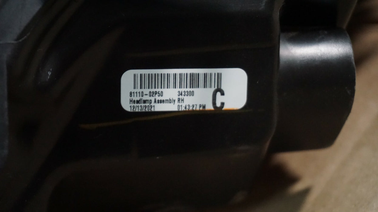 2020-2021 TOYOTA COROLLA RIGHT PASSENGER SIDE HEADLIGHT LED LAMP OEM 20 21