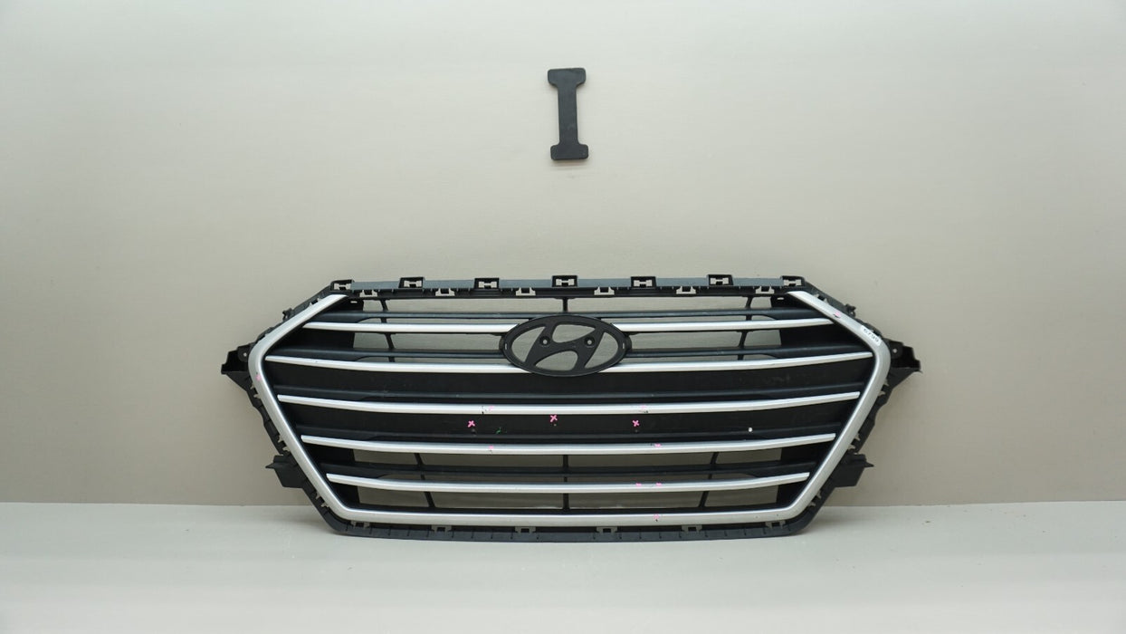 2017-2018 HYUNDAI ELANTRA FRONT UPPER MAIN GRILLE 86350-F3000 OEM