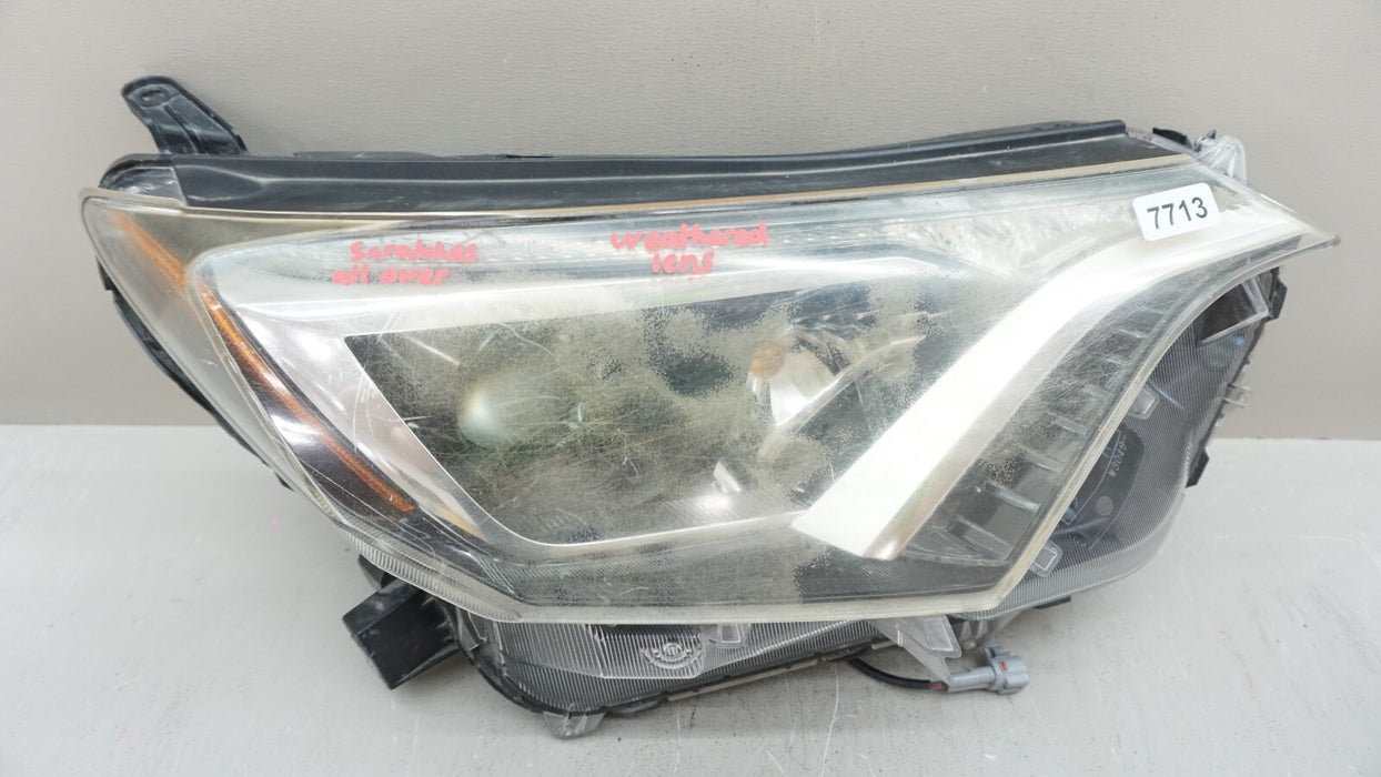 2016-2018 TOYOTA RAV4 SUV FRONT RIGHT PASSENGER SIDE HEADLIGHT LAMP HALOGEN OEM