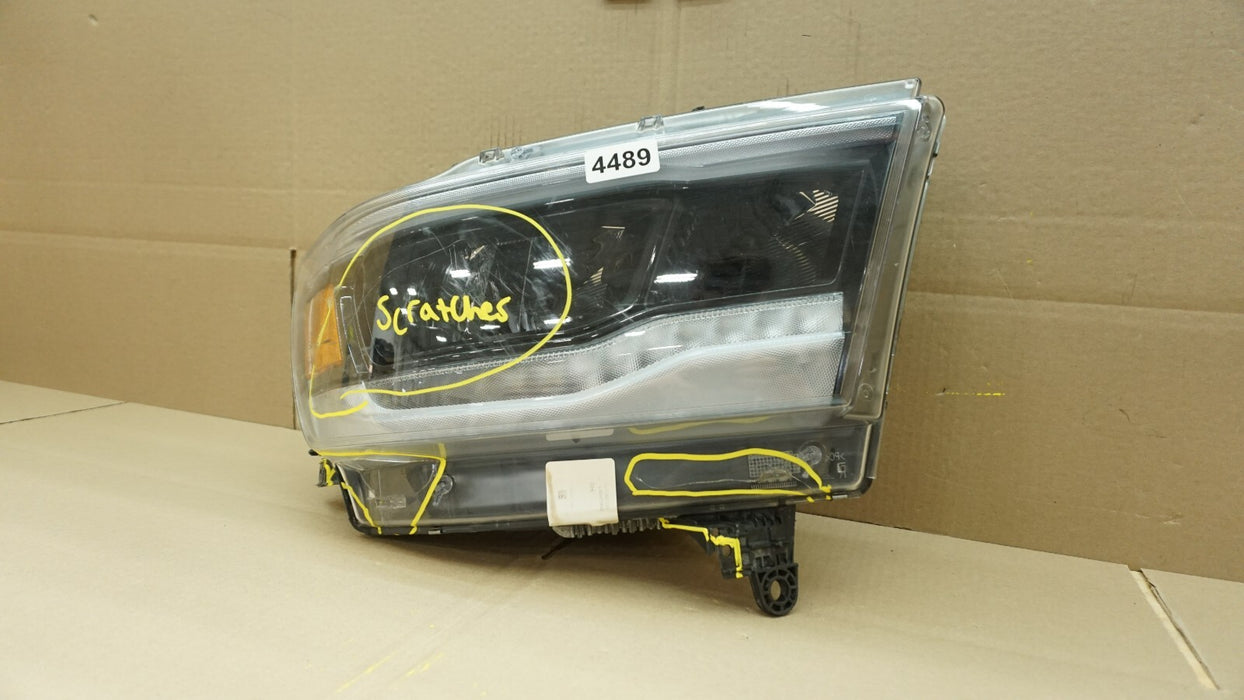 2019-2022 DODGE RAM 1500 RIGHT PASSENGER SIDE HEADLIGHT LED OEM P68316088AH