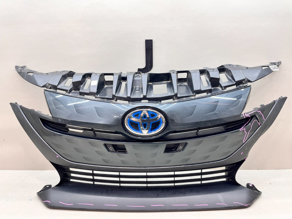 2019-2022 TOYOTA PRIUS UPPER FRONT GRILLE GRILL 53112-47261 OEM