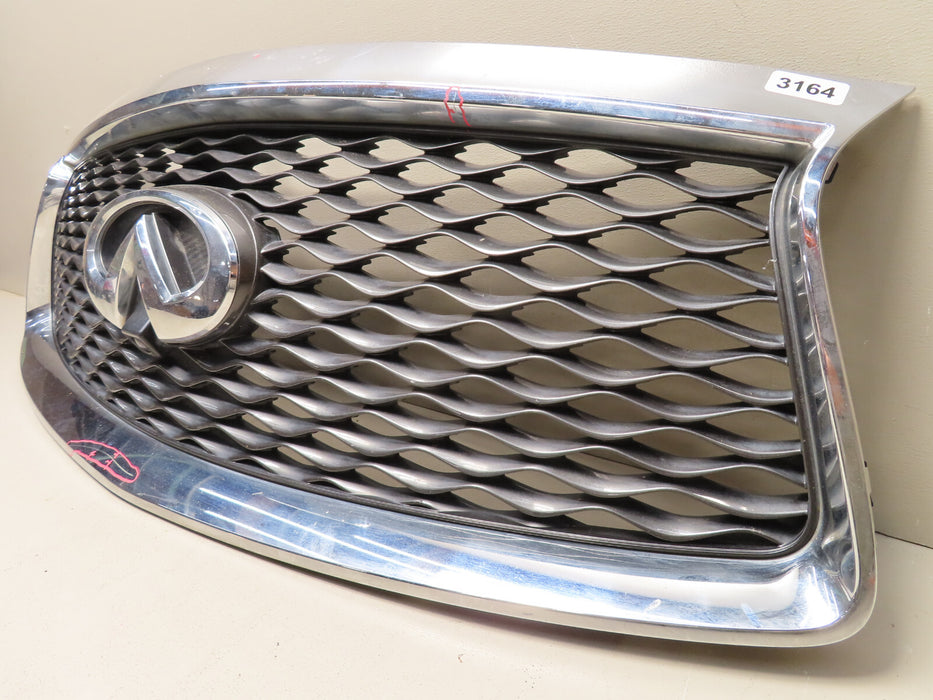 2016-2020 Infiniti QX60 Front Bumper Upper Grille GRILL With Camera OEM