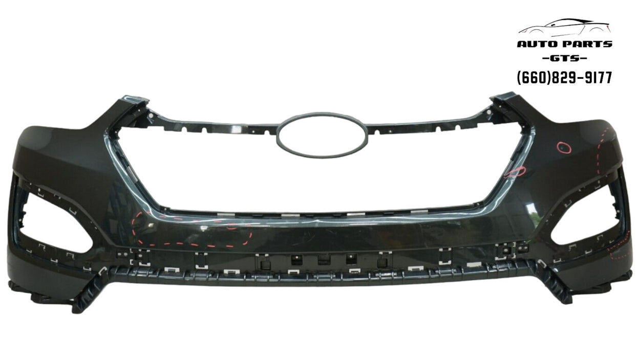 2013-2016 HYUNDAI SANTA FE SPORT BASE 2.0T SUV FRONT BUMPER COVER PANEL OEM