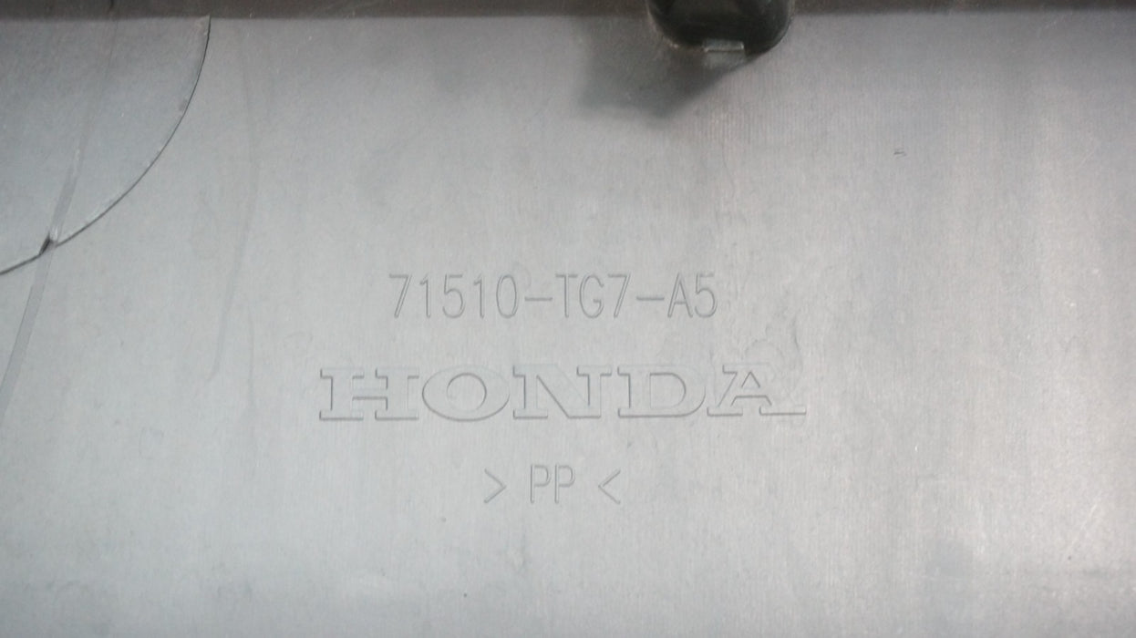 2019-2021 HONDA PILOT REAR BUMPER COVER LOWER VALANCE OEM 71510-TG7-A5