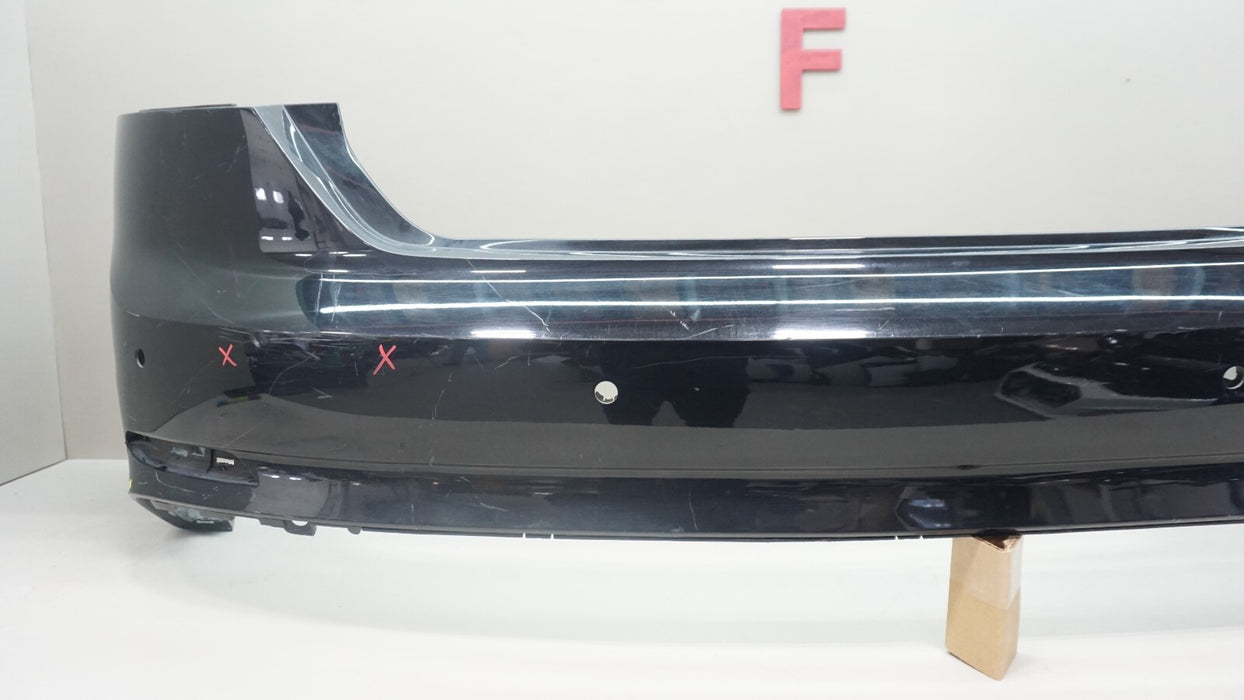 2018-2019 AUDI A5 S-LINE REAR BUMPER COVER PANEL OEM 8W6807511C