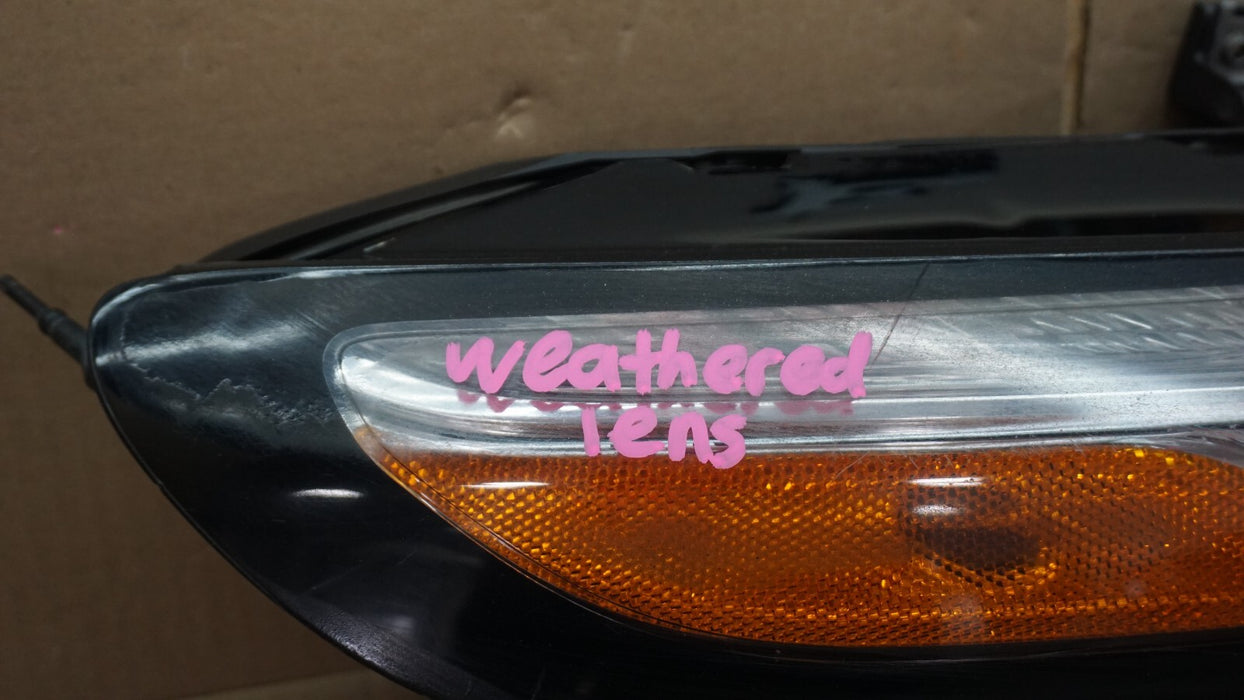 2014-2018 JEEP CHEROKEE FRONT RIGHT PASSENGER SIDE HEADLIGHT OEM 14 15 16 17 18