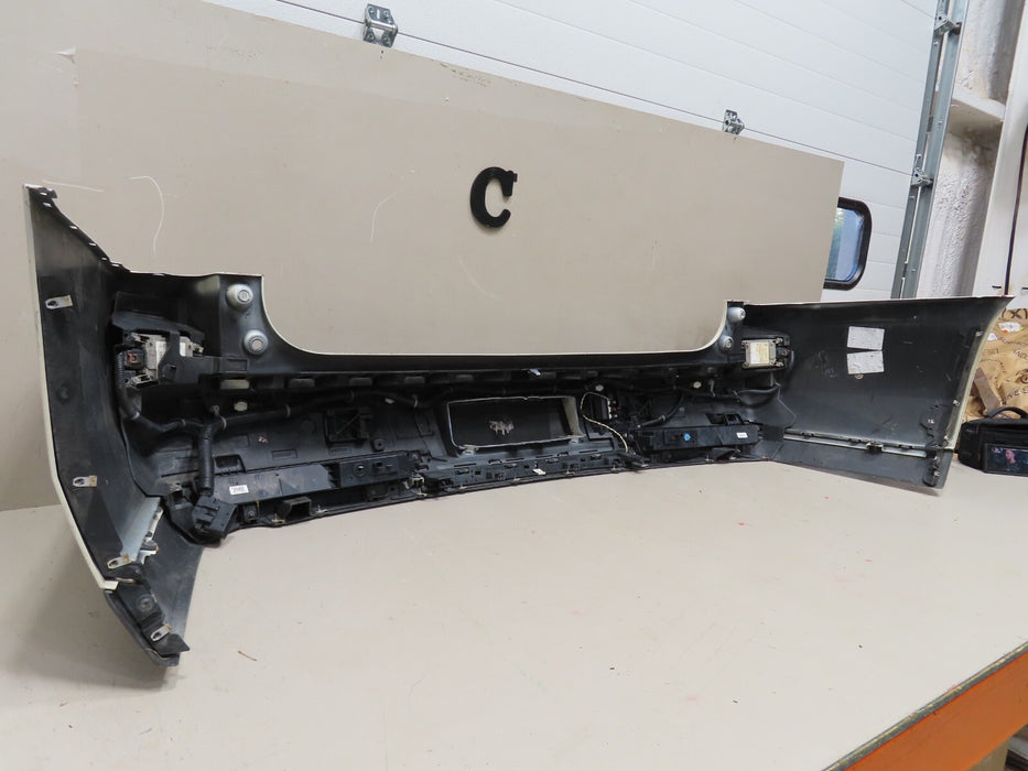 2015-2016 CADILLAC ESCALADE REAR BUMPER COVER W/ MODULE HARNESS OEM 22960924