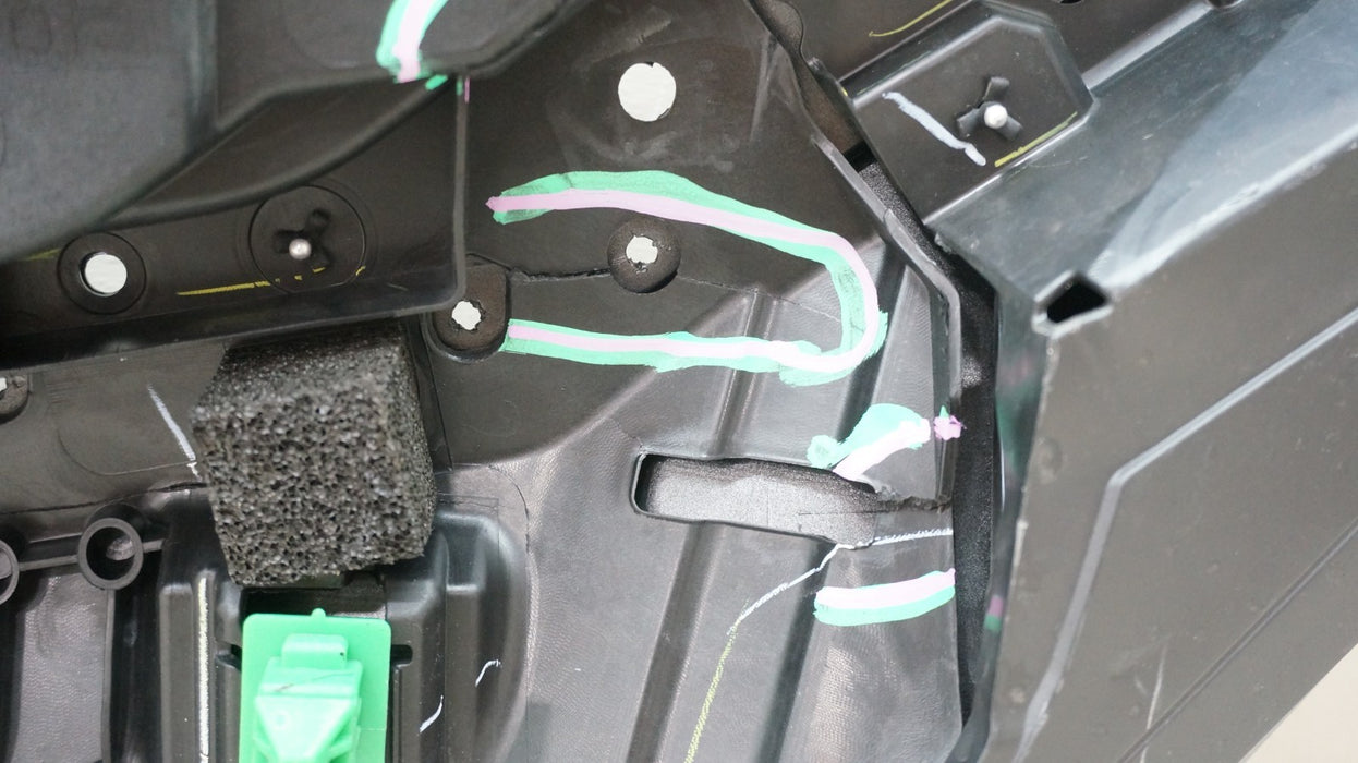 2020-2023 MAZDA CX-30 FRONT UPPER BUMPER GRILLE TRIM OEM