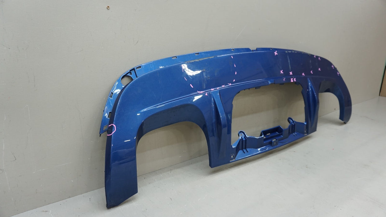 2010-2014 BMW X6M E71 REAR LOWER BUMPER COVER PANEL VALANCE OEM 51127206666