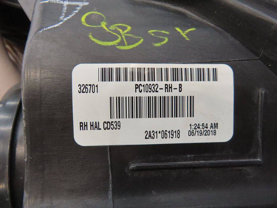 2015 2016 2017 2018 FORD EDGE FRONT RIGHT PASSENGER SIDE HEADLIGHT OEM