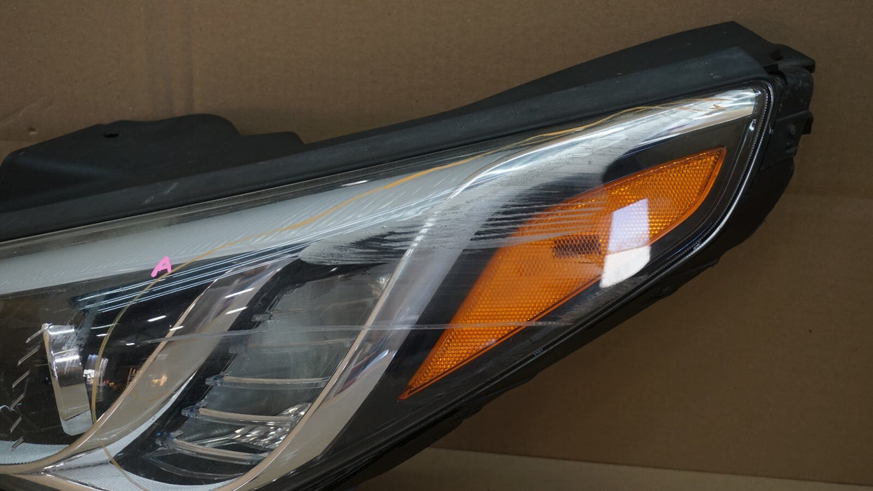 2011-2016 HYUNDAI SONATA FRONT LEFT DRIVERS SIDE HEADLIGHT OEM 11 12 13 14 15 16