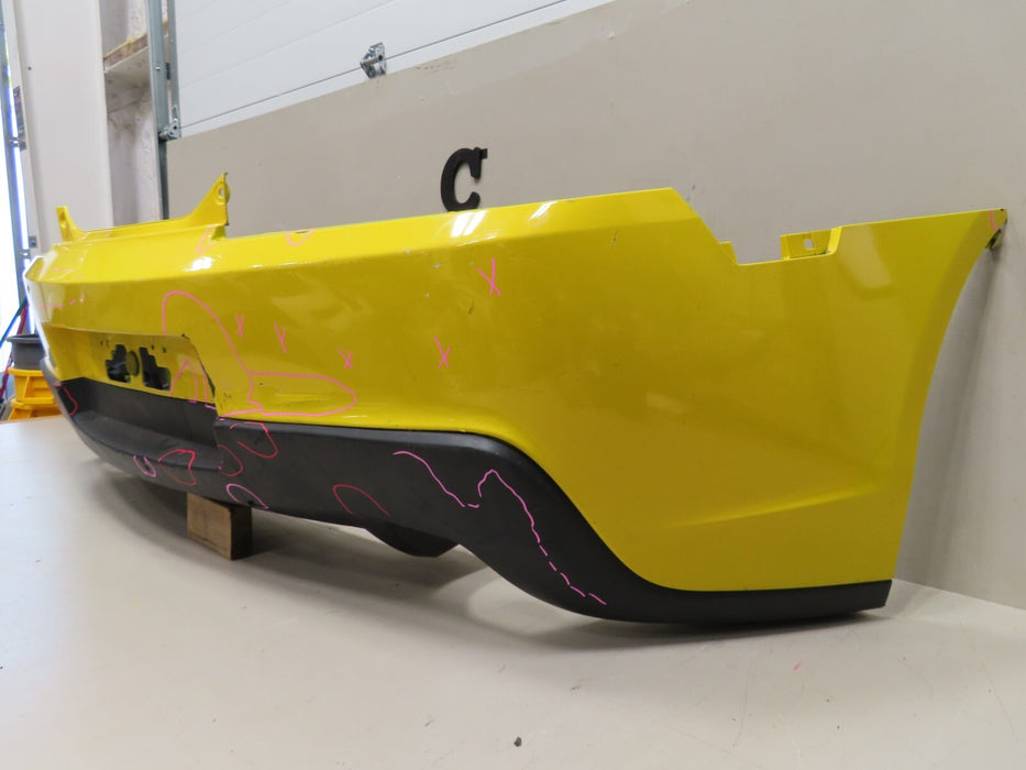 2014-2015 CHEVROLET CAMARO LS LT REAR BUMPER COVER W/ LOWER PANEL OEM 23164137