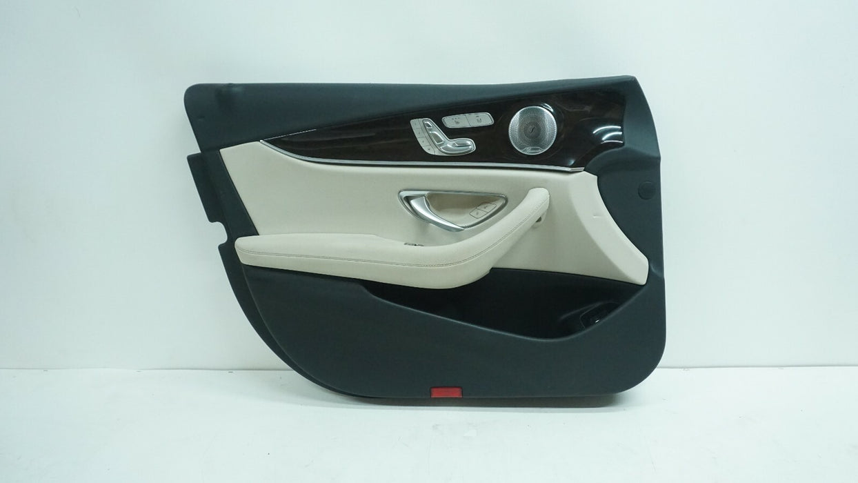 2015-2018 MERCEDES C300 W205 FRONT LEFT DRIVER SIDE DOOR INTERIOR TRIM PANEL OEM