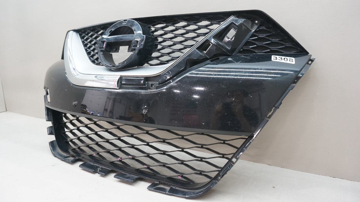 2016-2018 NISSAN MAXIMA FRONT BUMPER UPPER GRILLE OEM 62310-4RA0A