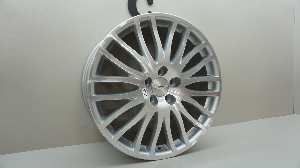 2004-2012 ASTON MARTIN DB9 REAR WHEEL RIM 20 SPOKE 19" 19X9.5 OEM 9G43-1007-GA