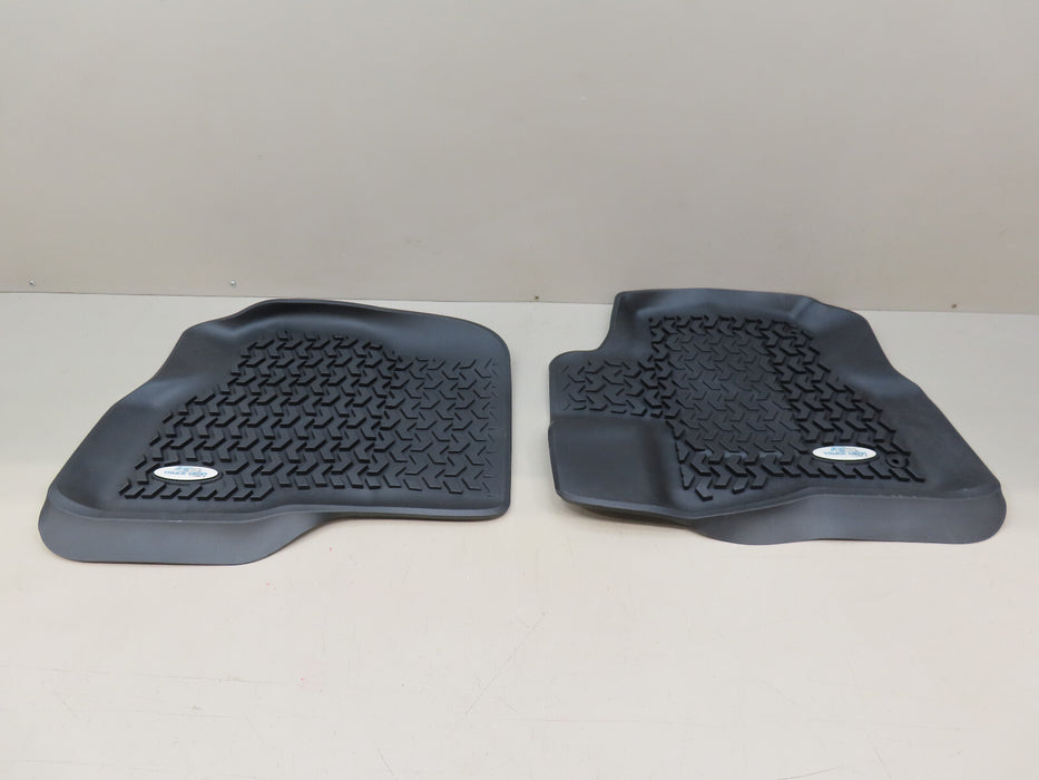 2015 FORD F150 F-150 RUBBER FLOOR MATS REAR/DRIVER/PASSENGER TRUCK GEAR  LINE-X