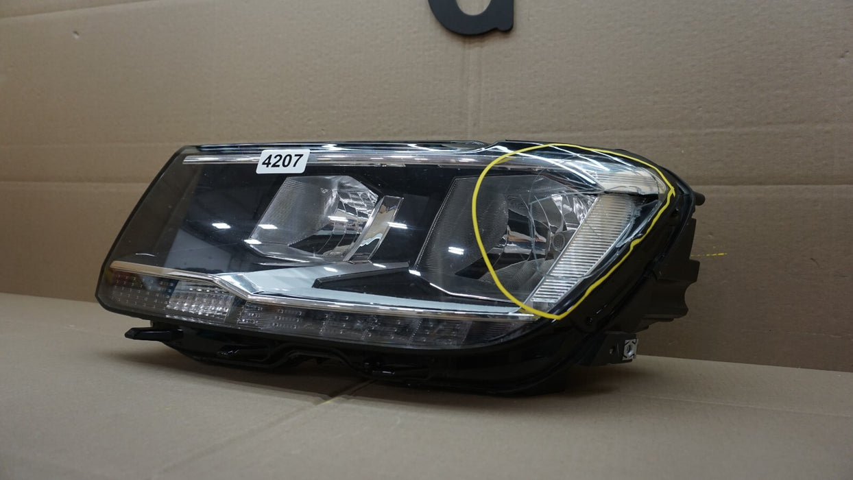 2012-2017 VOLKSWAGEN TIGUAN FRONT LEFT DRIVERS SIDE HALOGEN HEADLIGHT OEM