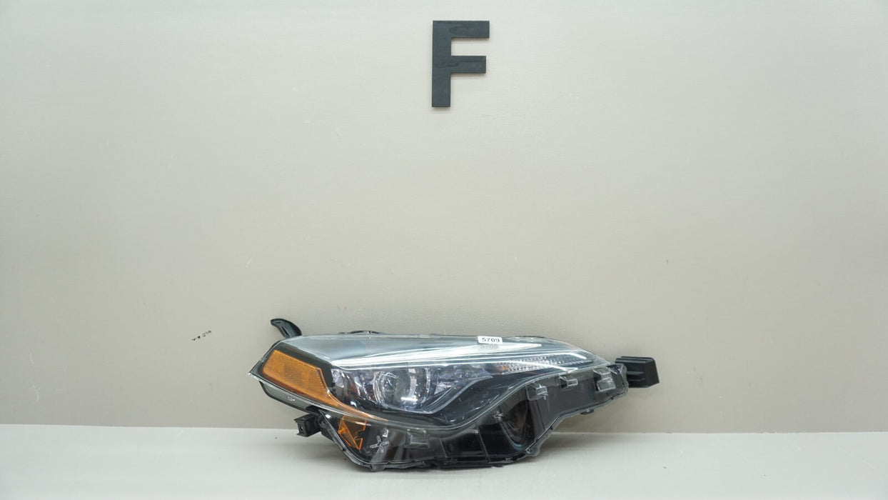 2017-2019 TOYOTA COROLLA FRONT RIGHT PASSENGER SIDE HEADLIGHT LED OEM 17 18 19