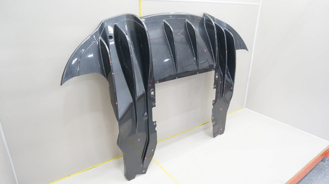 2016-2021 MCLAREN 570S 570GT REAR LOWER DIFFUSER VALANCE SPLITTER OEM 13A3797CP