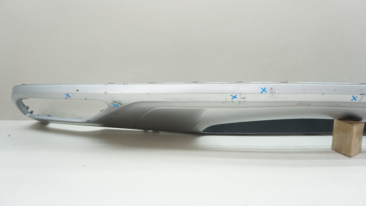 2018-2020 AUDI Q5 REAR LOWER BUMPER COVER PANEL VALANCE DIFFUSER OEM 80A807521B