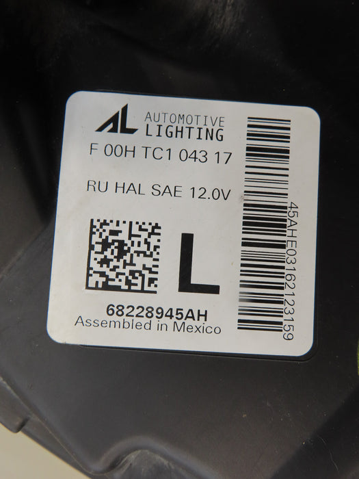 2017-2025 CHRYSLER PACIFICA FRONT LEFT DRIVER SIDE HEADLIGHT HALOGEN OEM