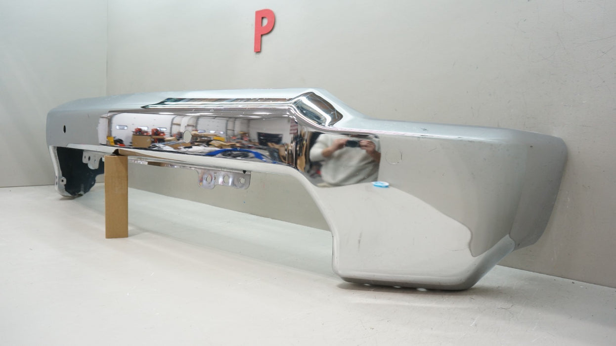 2020-2023 CHEVROLET SILVERADO 2500 3500 FRONT CHROME METAL BUMPER COVER OEM