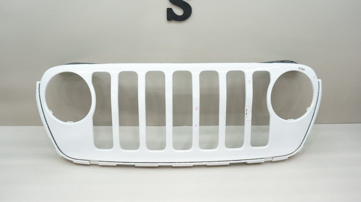 2018-2025 JEEP WRANGLER SAHARA FRONT RADIATOR GRILLE OEM 6BY79TRMAB