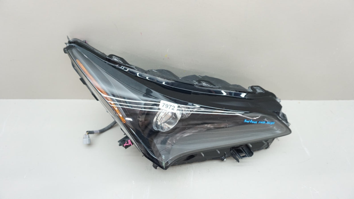 2015-2017 LEXUS NX200T NX300H FRONT RIGHT PASSENGER HEADLIGHT HALOGEN W/ LED OEM
