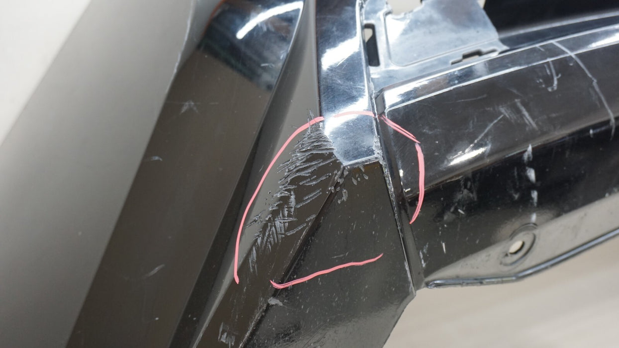 2010-2015 CADILLAC CTS COUPE REAR BUMPER COVER PANEL PLASTIC 10 11 12 13 14 OEM