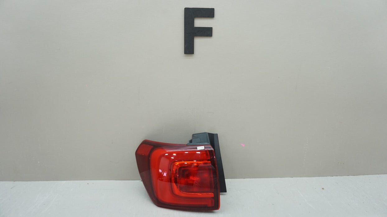 2017-2019 GMC ACADIA REAR LEFT DRIVER SIDE OUTER TAIL LIGHT OEM