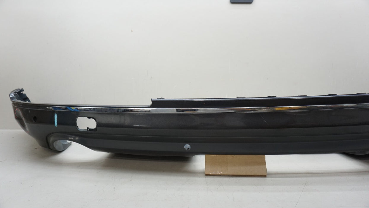 2010-2015 AUDI Q7 REAR LOWER BUMPER COVER PANEL W/ SENSOR HOLE OEM 4L0807521AH