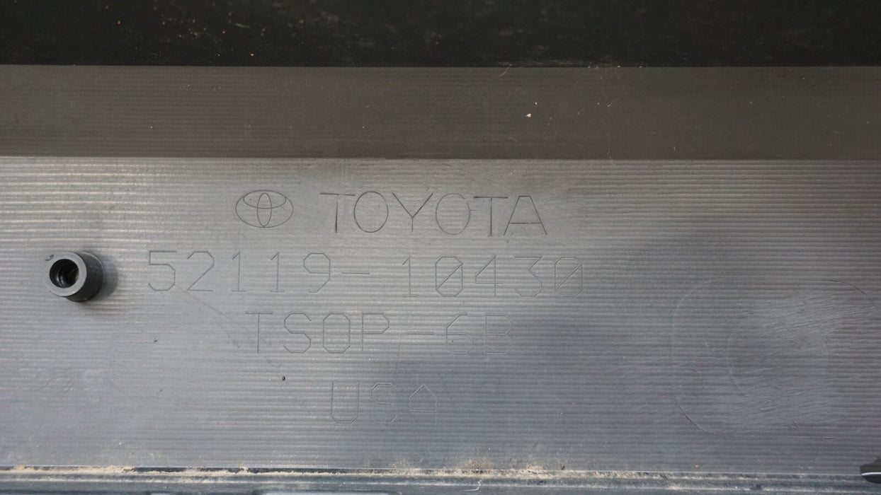 2018 TOYOTA C-HR XLE PREMIUM FRONT UPPER BUMPER COVER PANEL OEM 52119-10430
