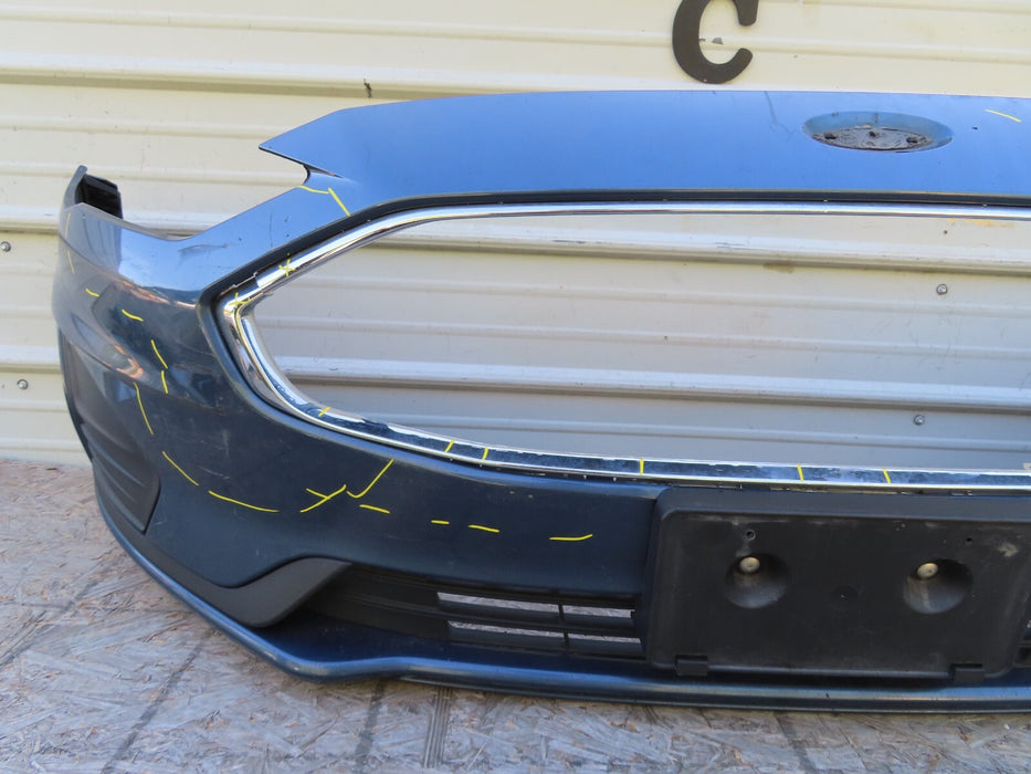 2019-2020 FORD FUSION FRONT BUMPER COVER W/ LOWER GRILLE GRILL OEM KS73-17757-A