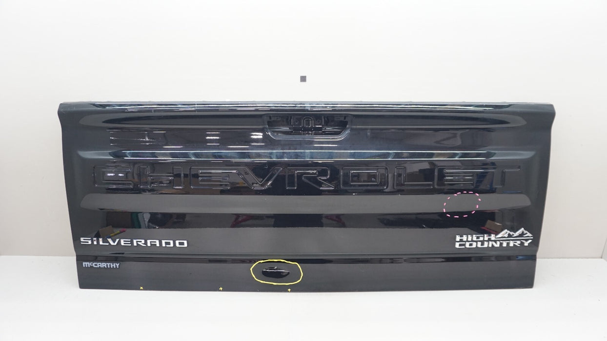 2019-2024 CHEVROLET SILVERADO 1500 REAR TAIL GATE 23388985 OEM 19 20 21 22 23 24