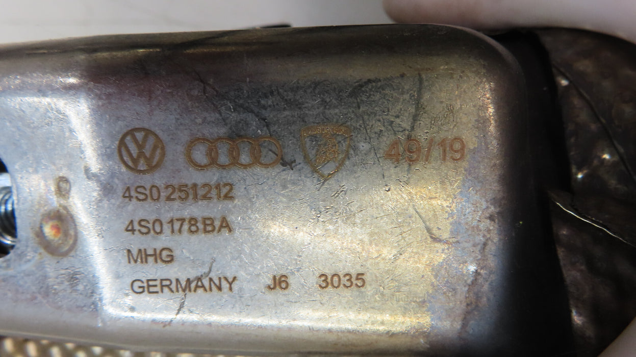 .LAMBORGHINI HURACAN AUDI R8 EXHAUST MANIFOLD CATALYTIC CONVERTER RIGHT SIDE OEM