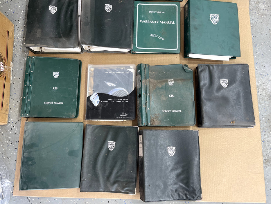 RARE* 48 TOTAL SERVICE BOOK MANUAL LOT ENGINE TRANSMISSION JAGUAR XJ6-XJ12 AJ1