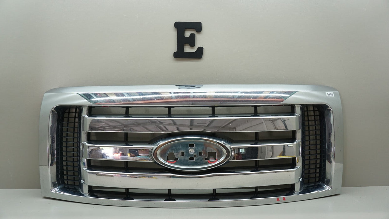 2009-2012 FORD F-150 PICKUP FRONT BUMPER RADIATOR GRILLE GRILL OEM 9L34-8200-D